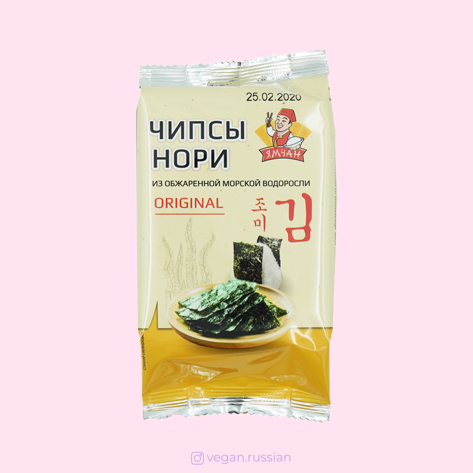 Чипсы нори Original Ямчан 5 г