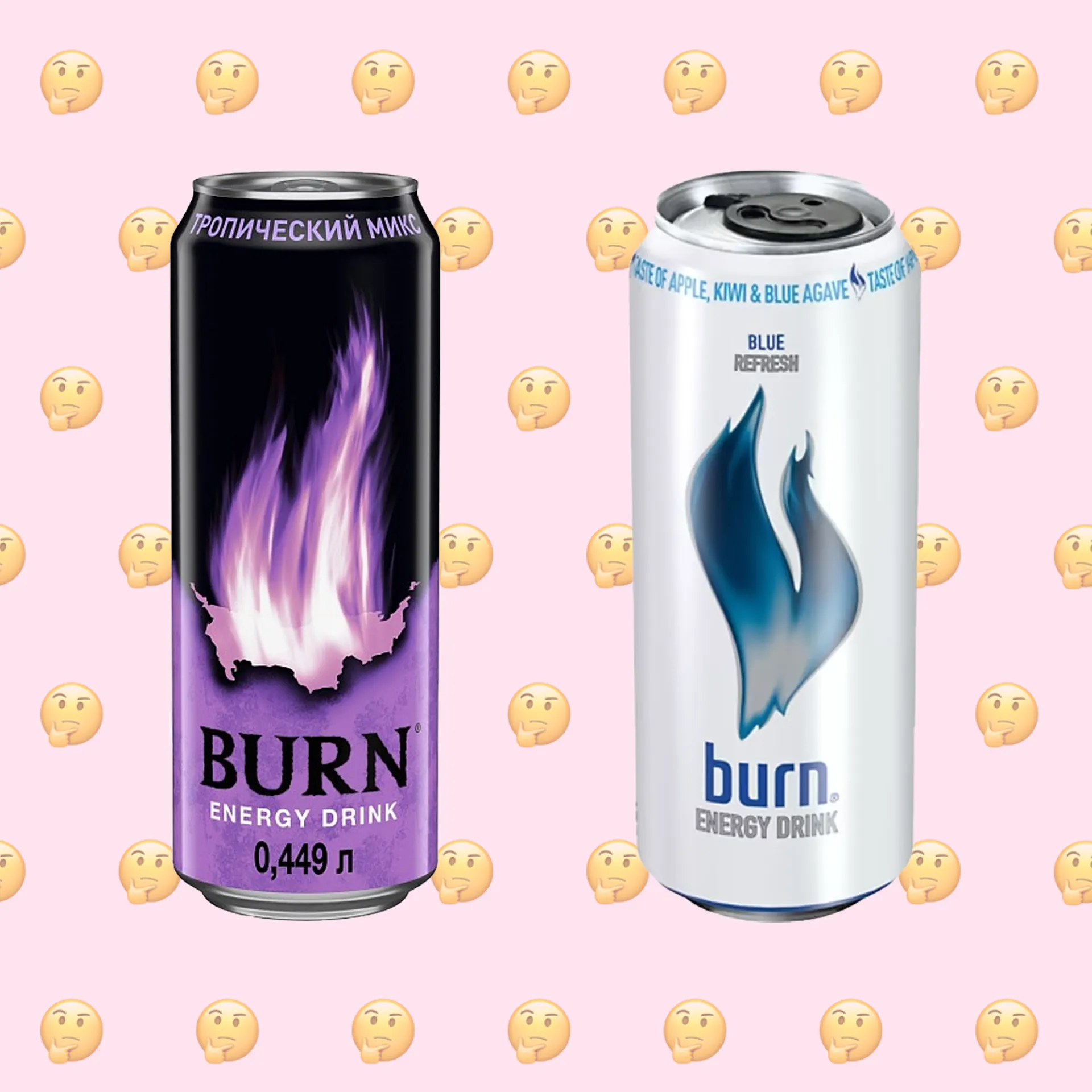 Burn энергетик вкусы