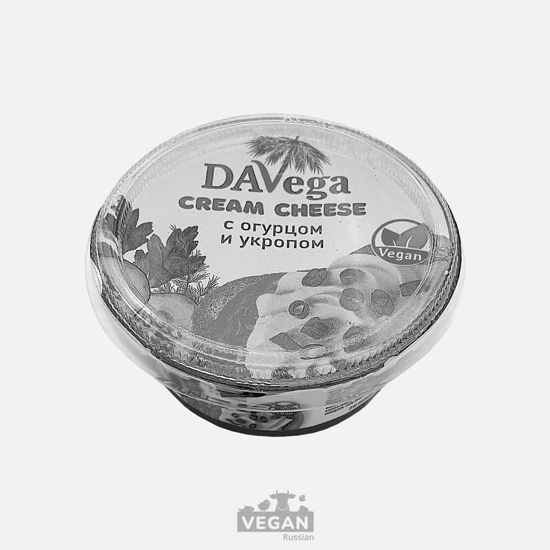 Архив: Крем-чиз с огурцом и укропом DaVega 140 г