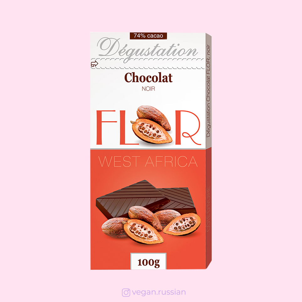 Шоколад темный Flor Degustation 100 г