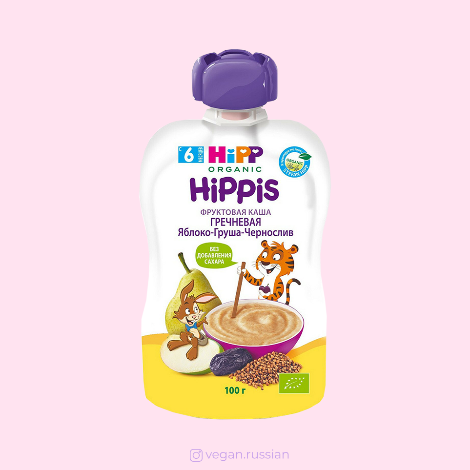 Фруктовая каша с гречкой HiPP 100 г