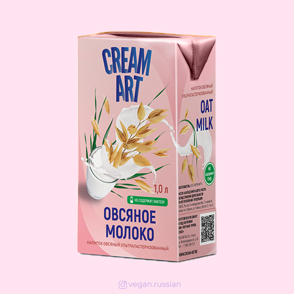 Овсяное молоко Creamart 1 л