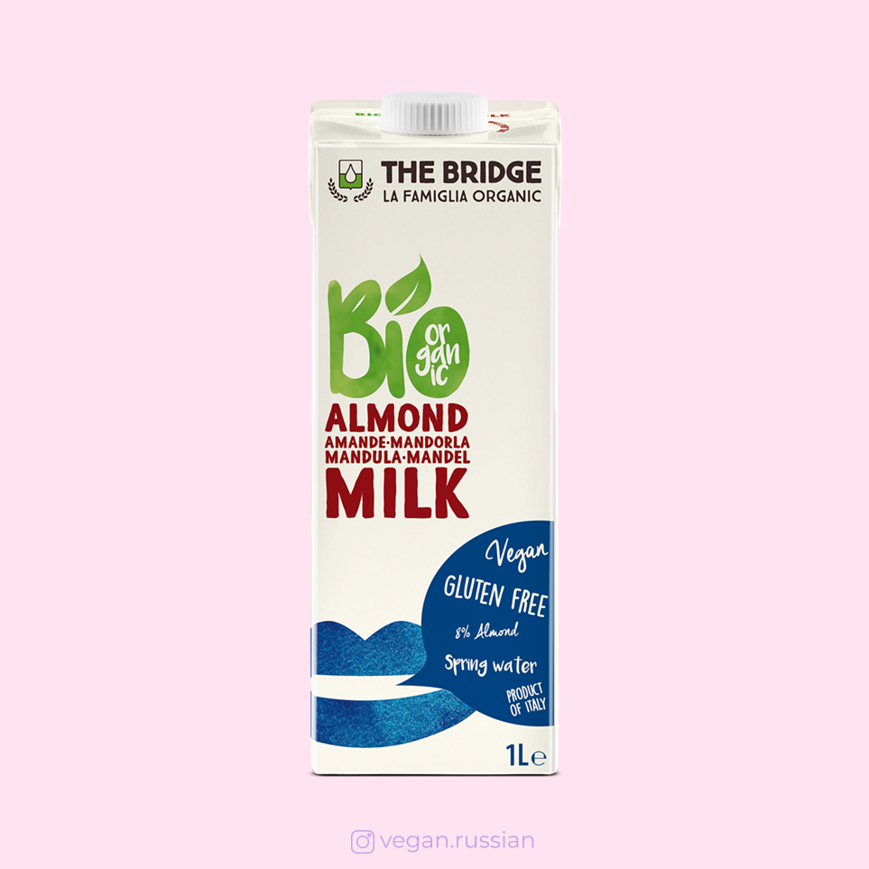 Миндальное молок Bio The Bridge 1 л