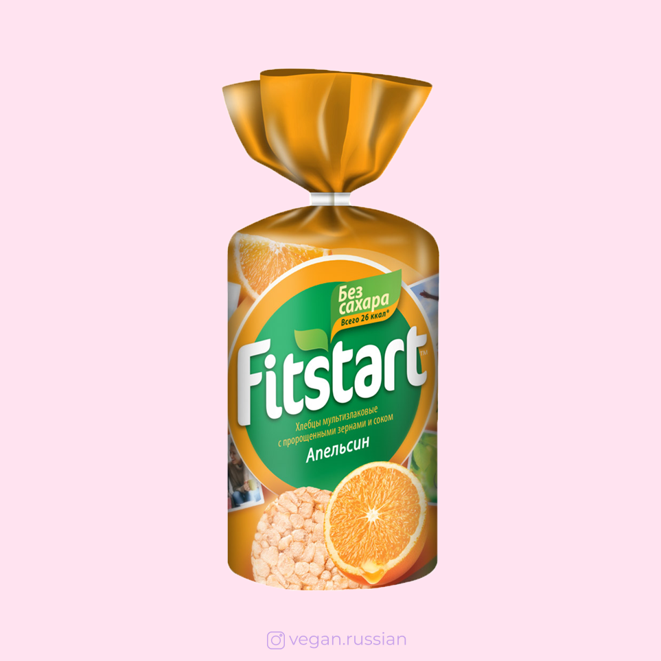 Хлебцы Апельсин Fitstart 100 г