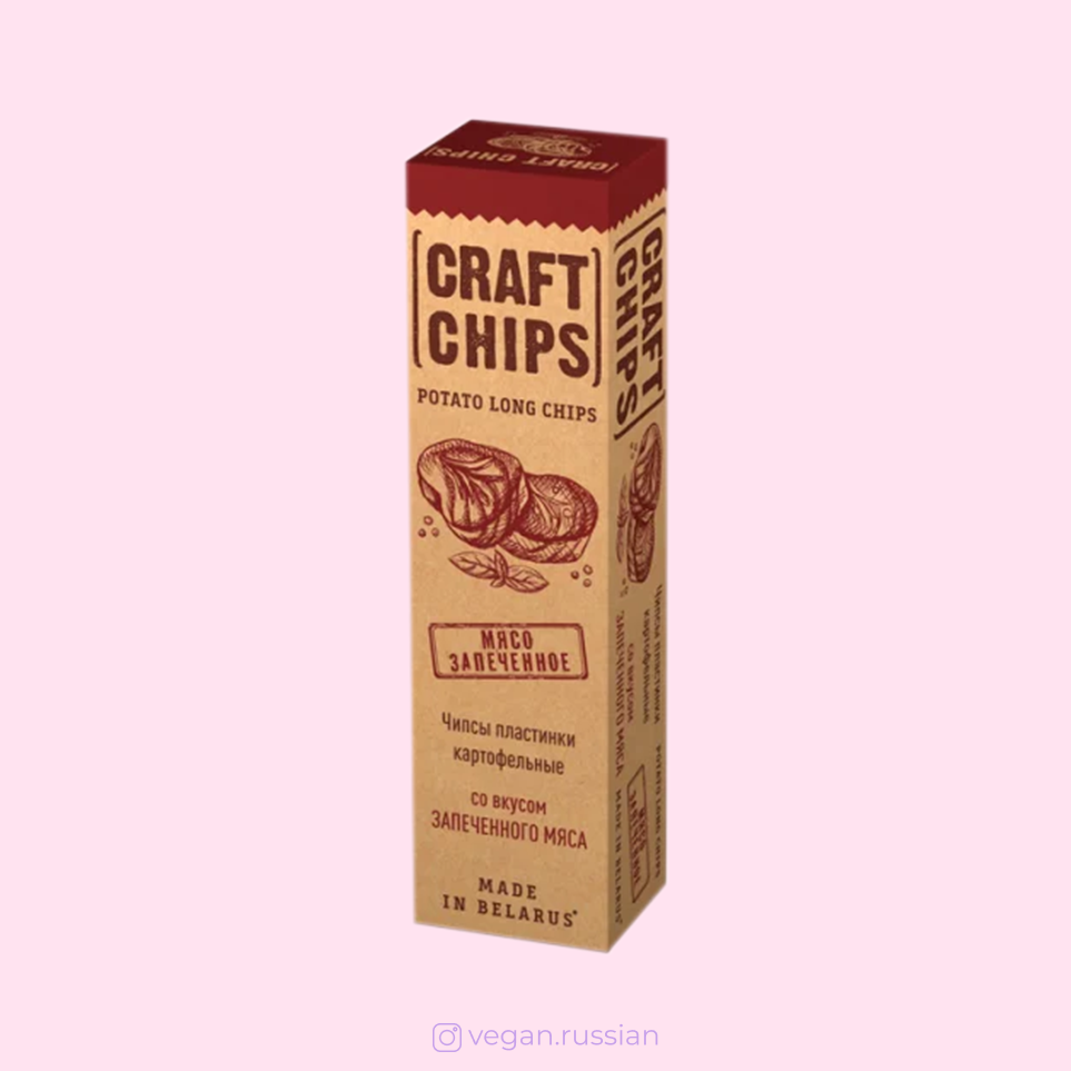 Чипсы мясо запеченное Craft Chips 90 г