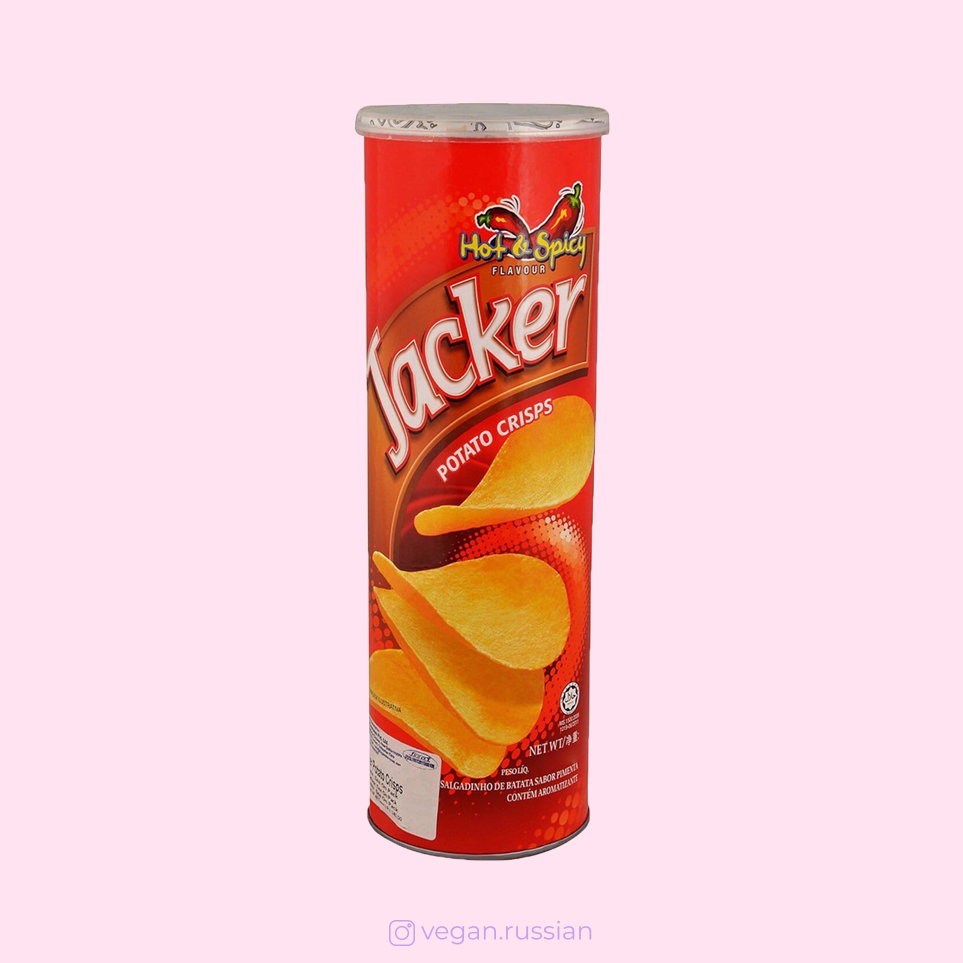 Чипсы hot spicy Jacker