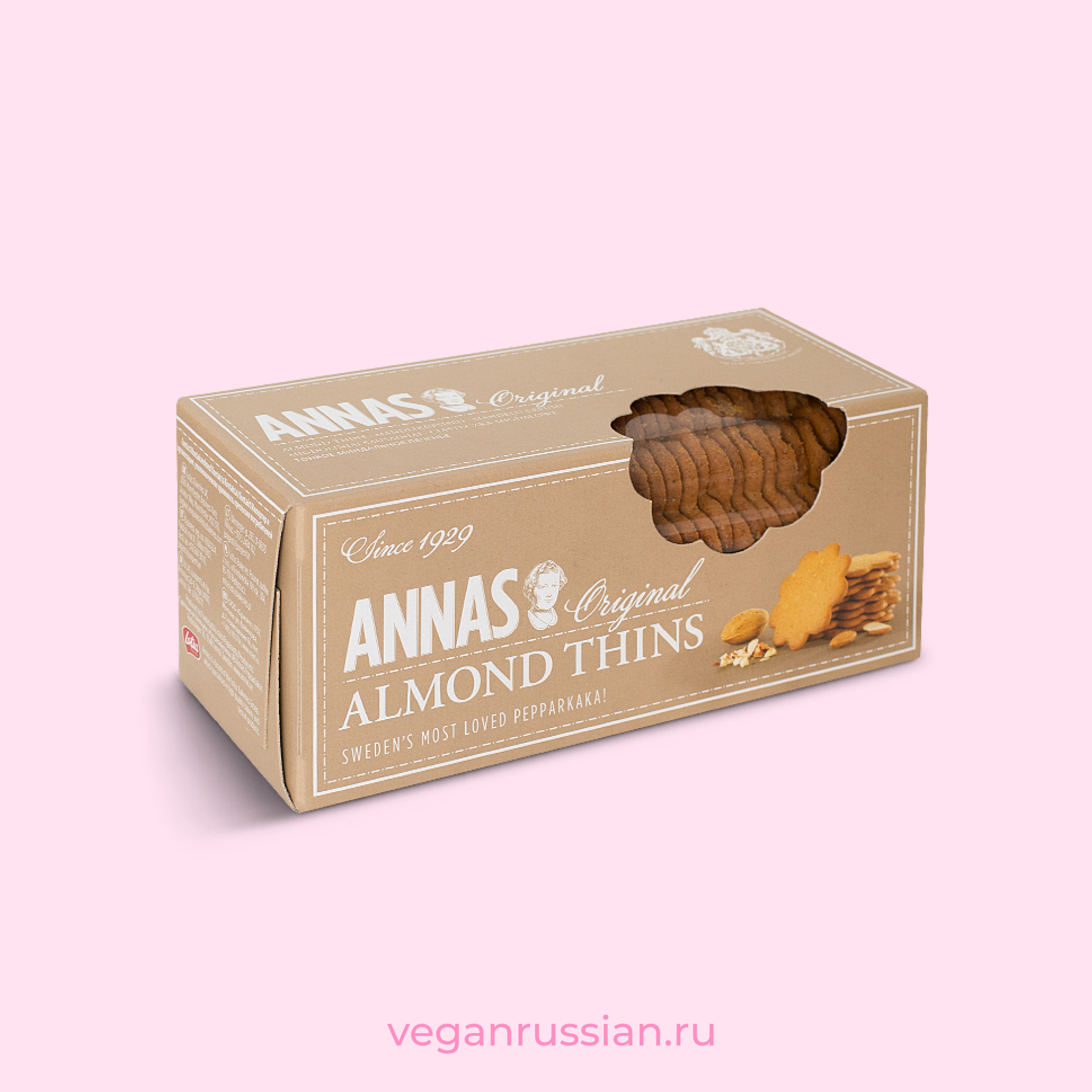 Печенье со вкусом миндаля Annas 150 г