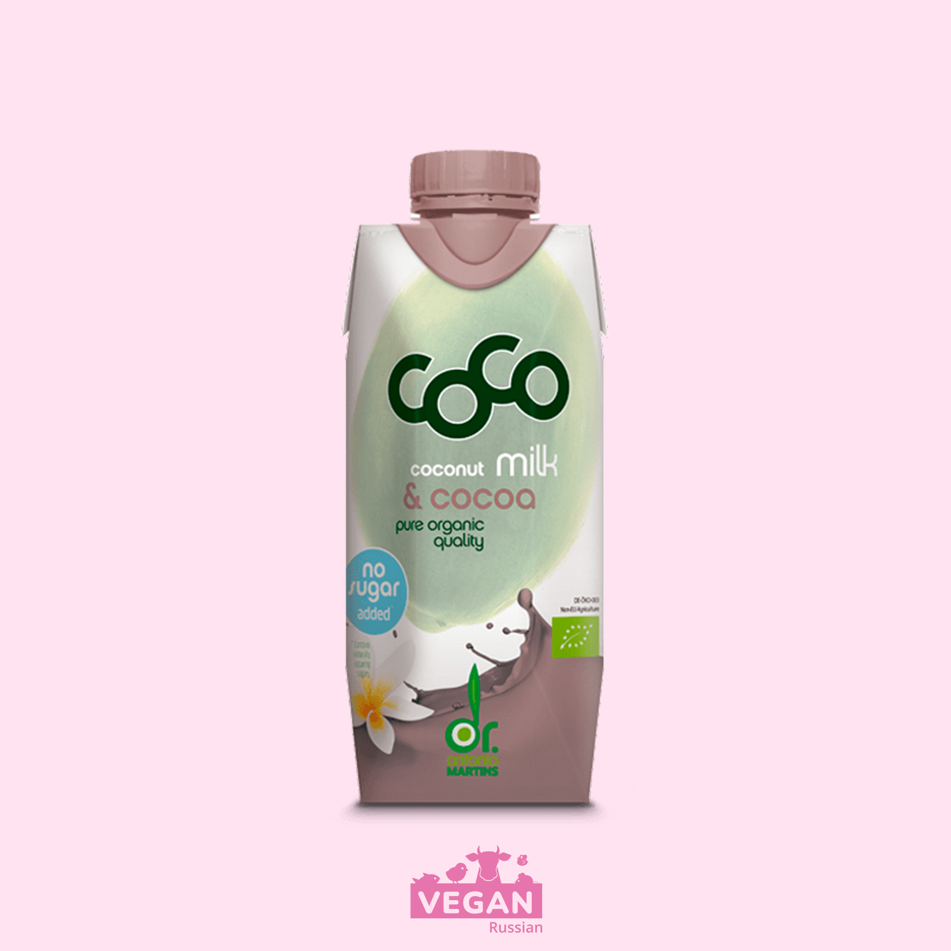Молоко какао Dr. Antonio Martins Coco 330 мл