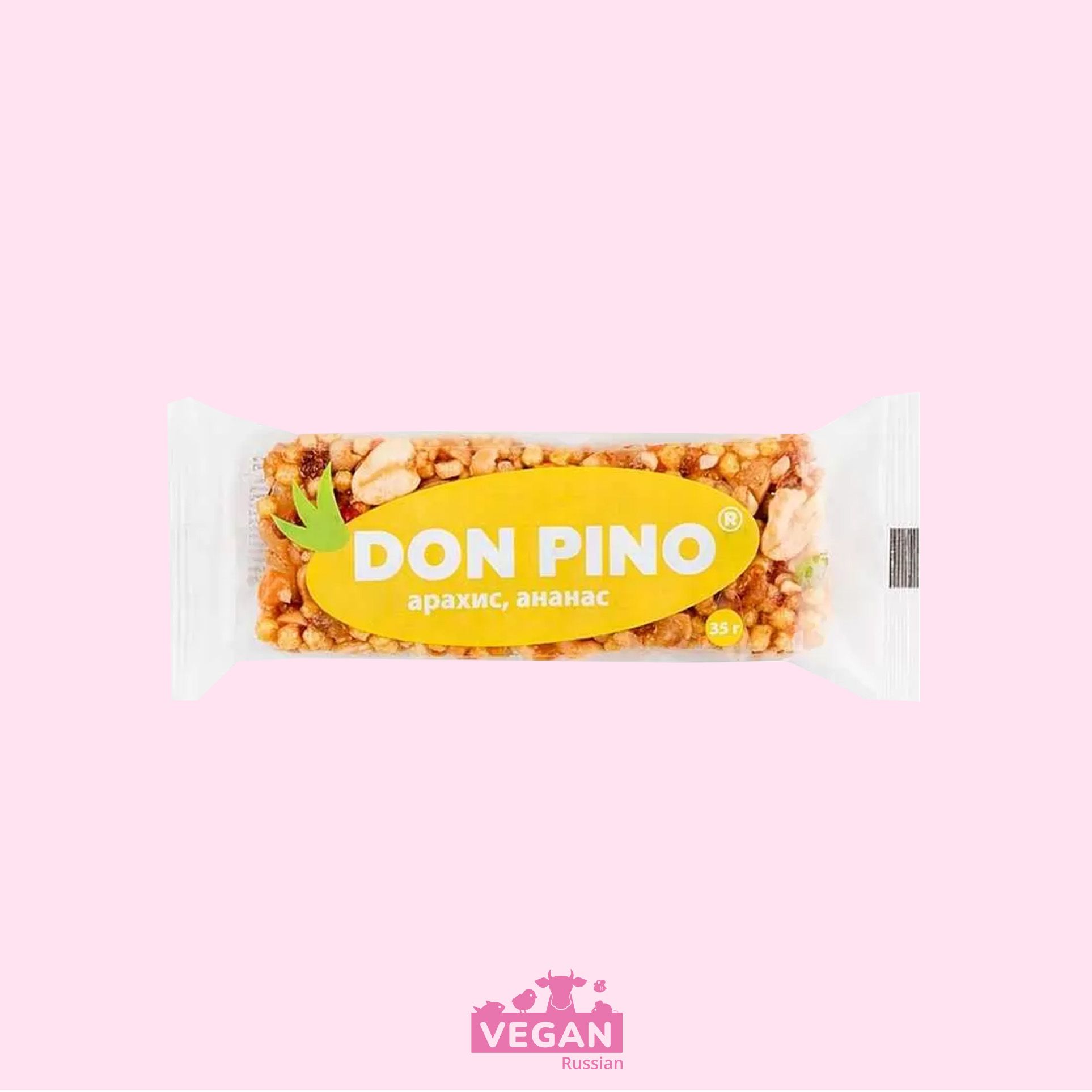 Батончик ананас Don Pino 35 г