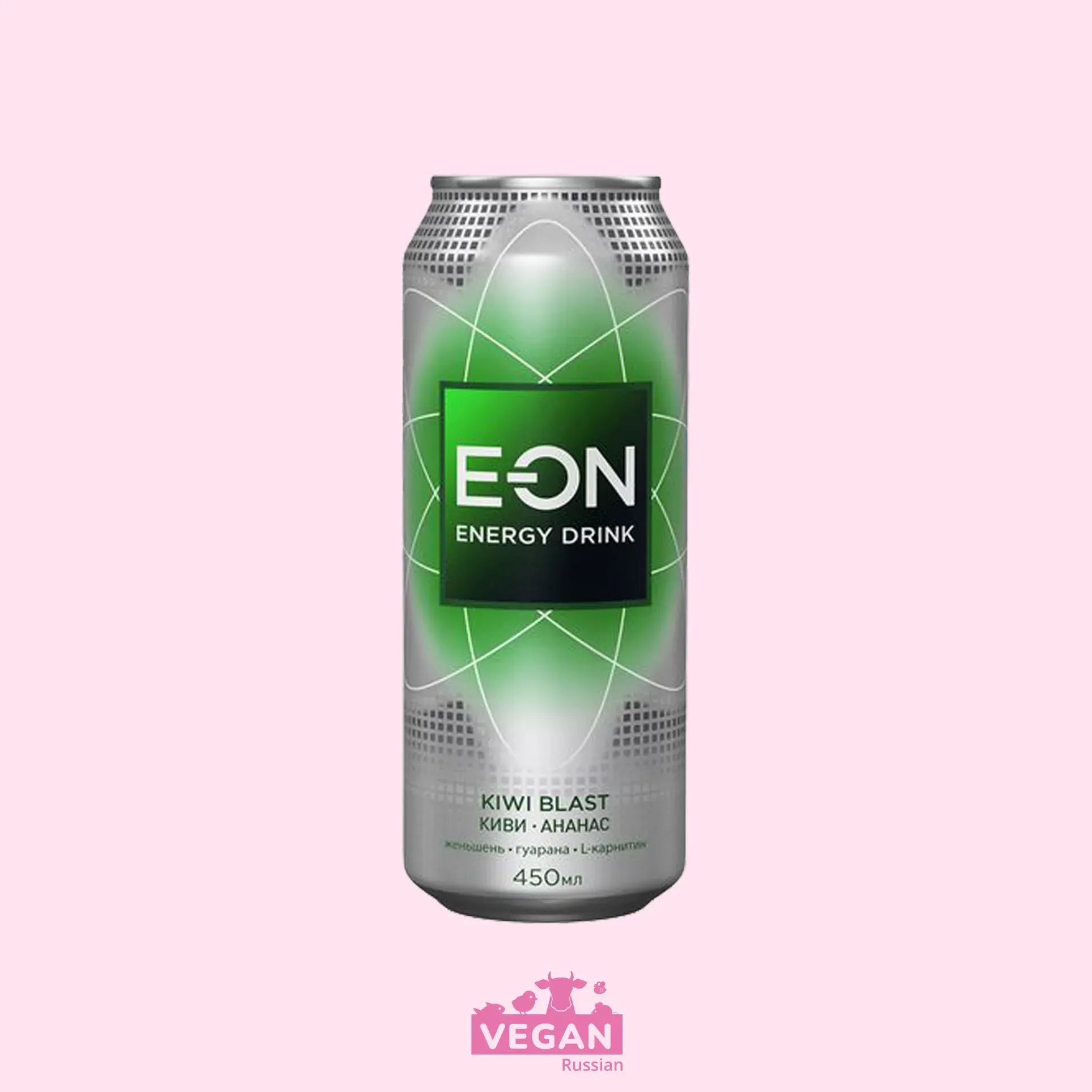 Энергетический напиток Kiwi blast E-ON 250-450 мл