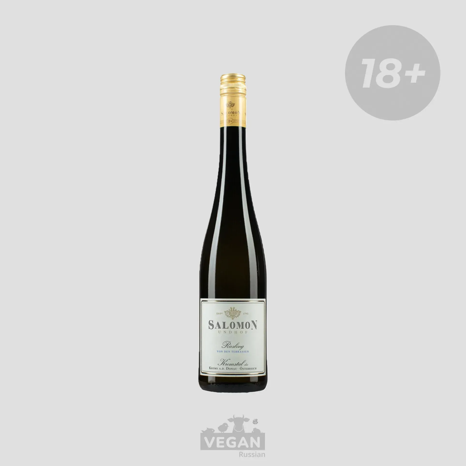 Вино Salomon, Riesling Von Den Terrassen Kremstal DAC 0,75 л