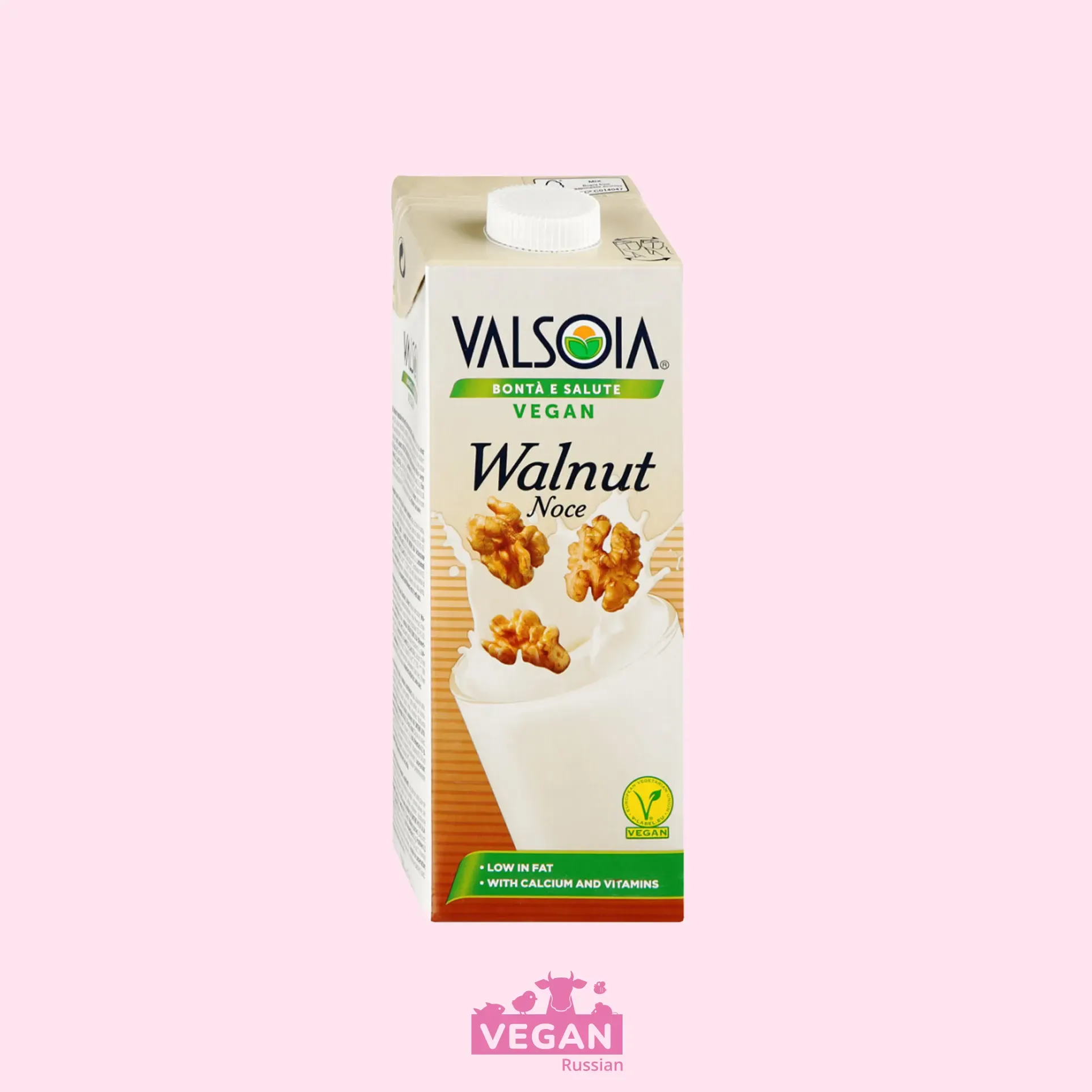 Молоко из грецкого ореха Valsoia 1 л