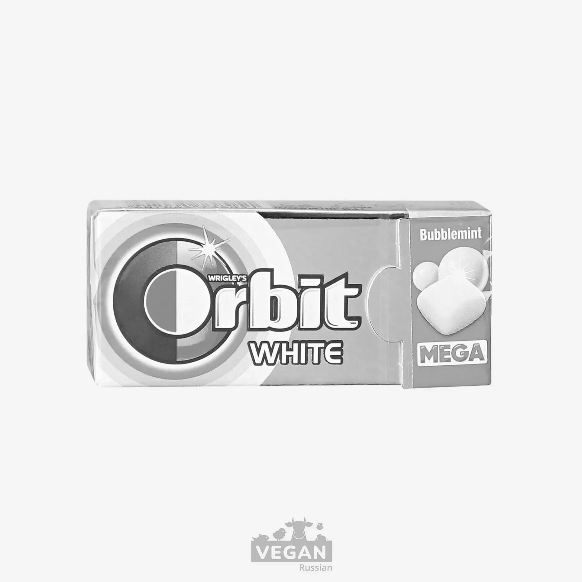 Архив: Жевательная резинка Bubblemint Orbit Mega 16,4 г