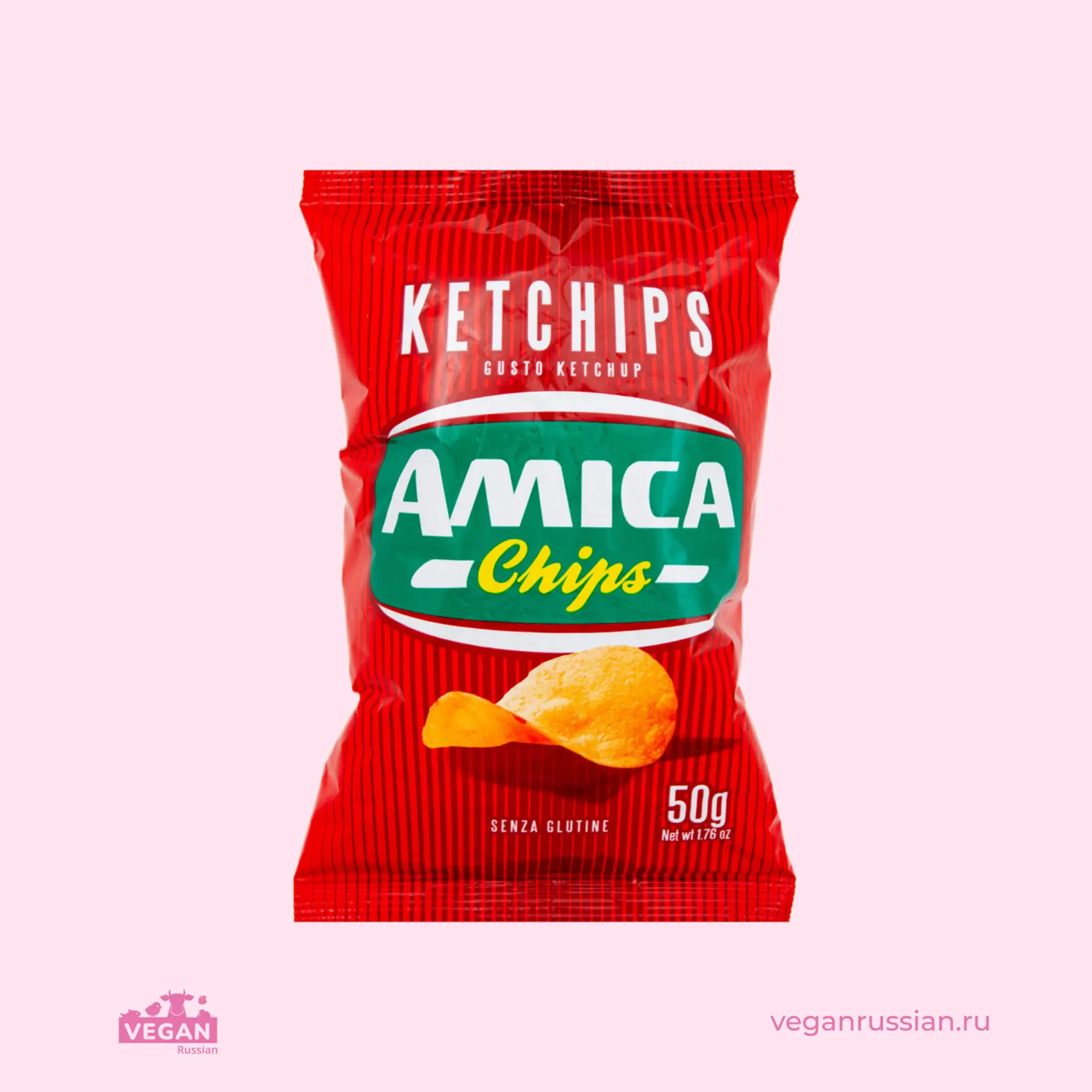 Чипсы Кетчуп Ketchips Amica Chips 50 г