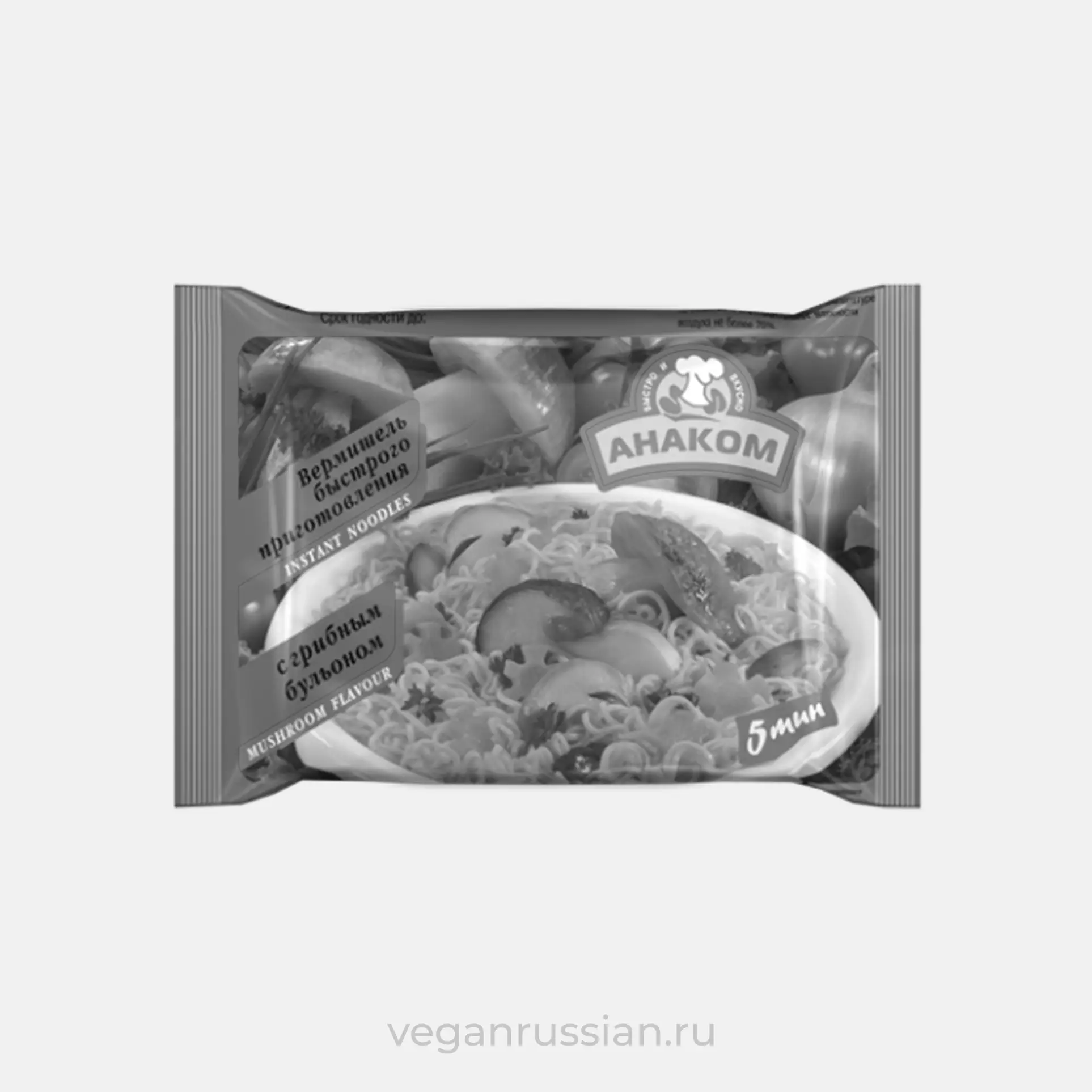 Архив: Лапша с грибами Анаком 60 г