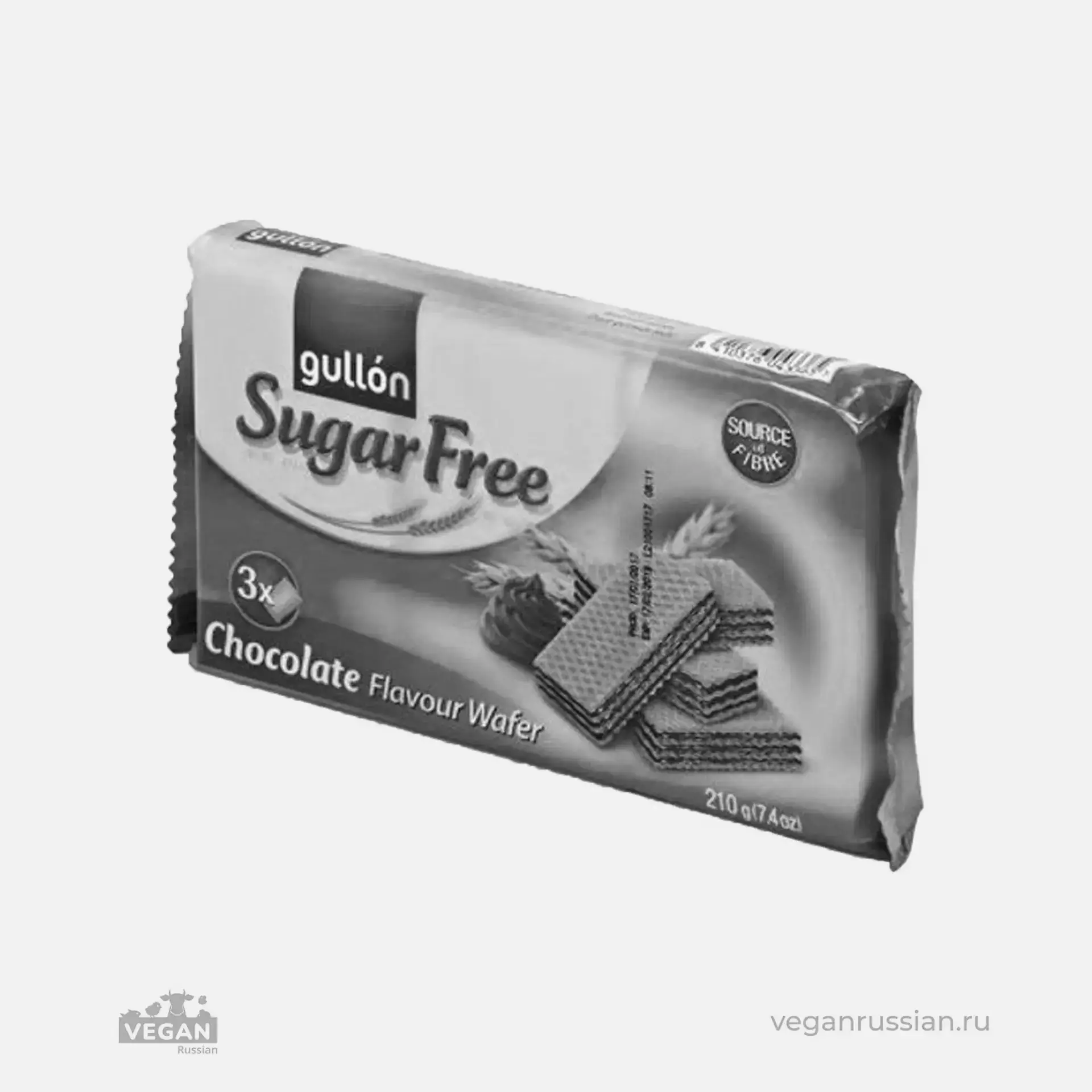 Архив: Вафли шоколадные Gullon 210 г