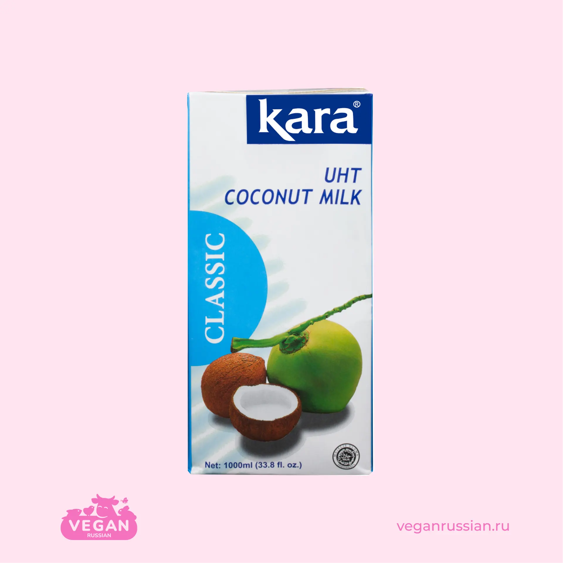 Кокосовое молоко Kara 17% 200 мл