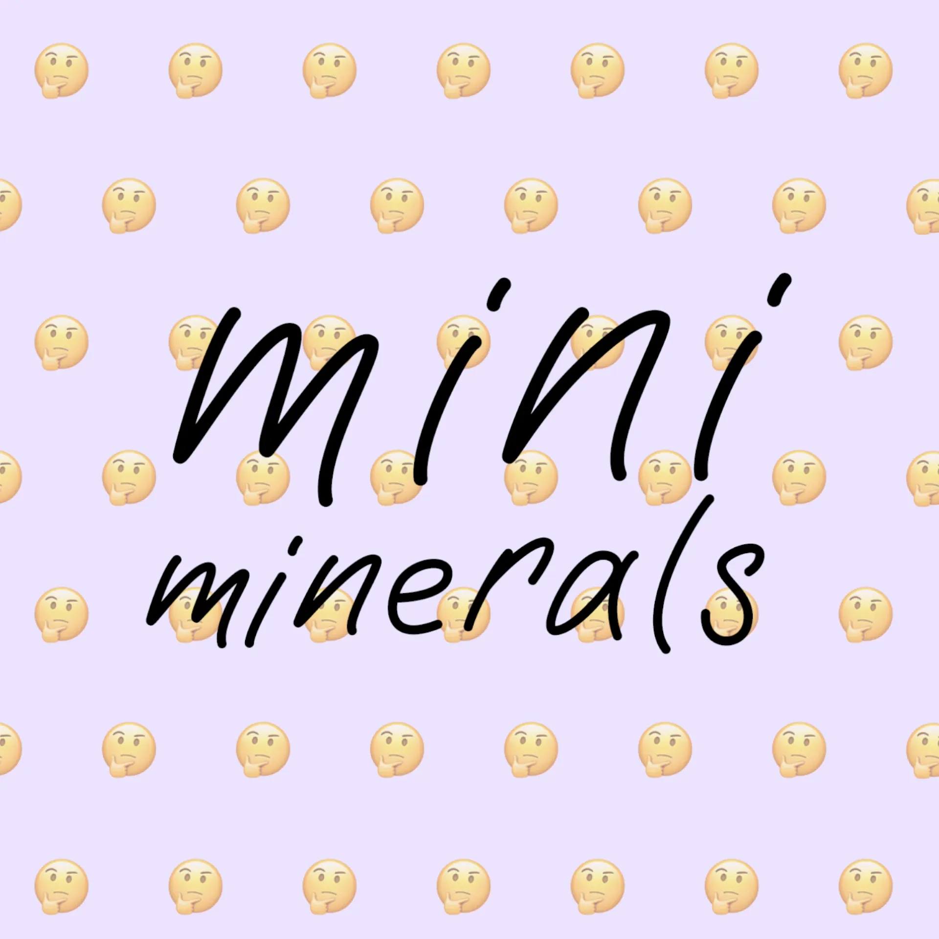 Веганская ли косметика Mini minerals?