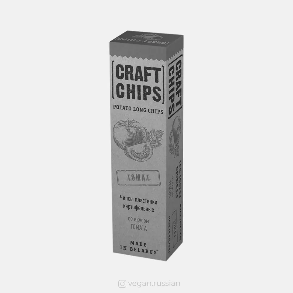 Архив: Чипсы томат Craft Chips 90 г