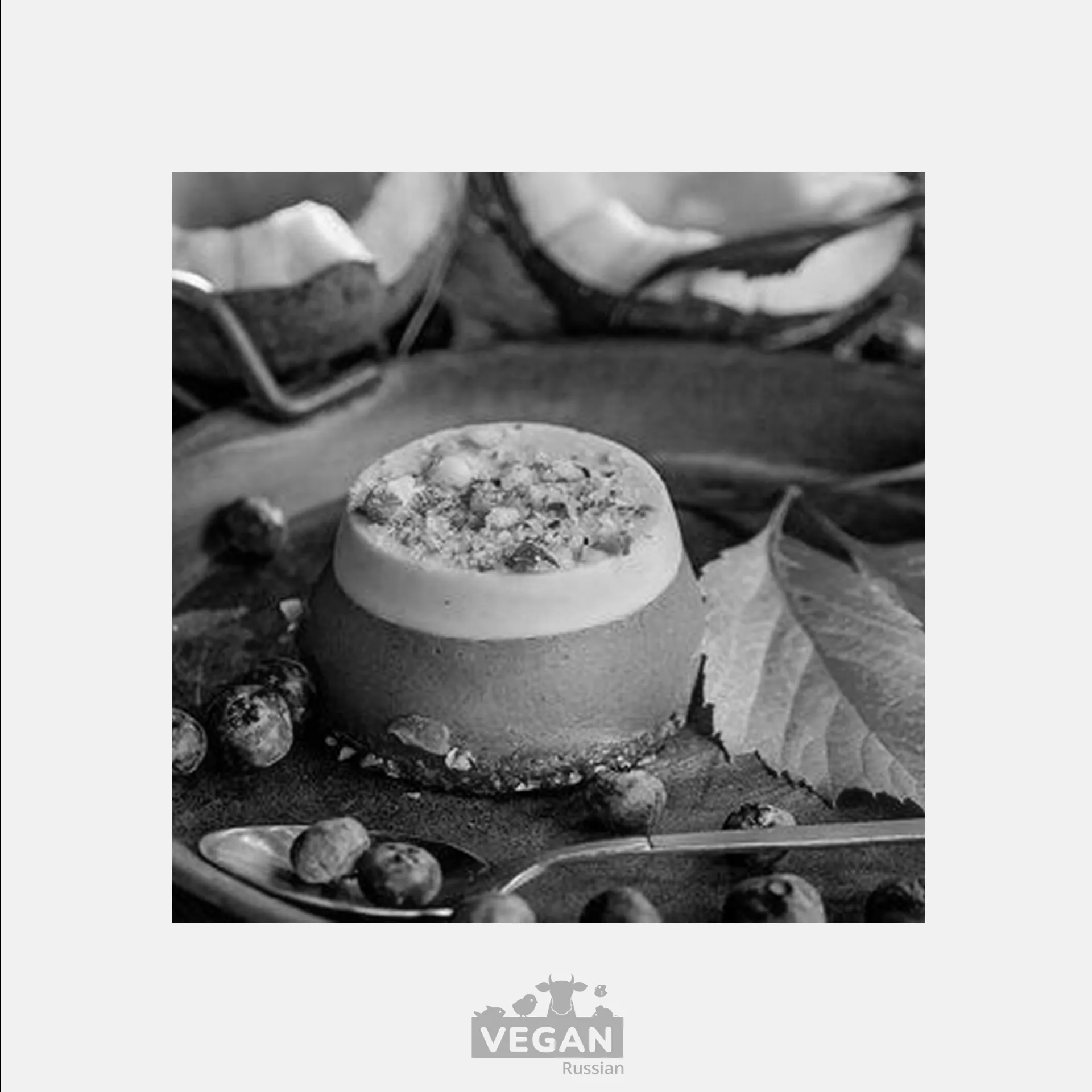 Архив: Десерт Черная смородина-черника-кокос ВкусВилл 100 г