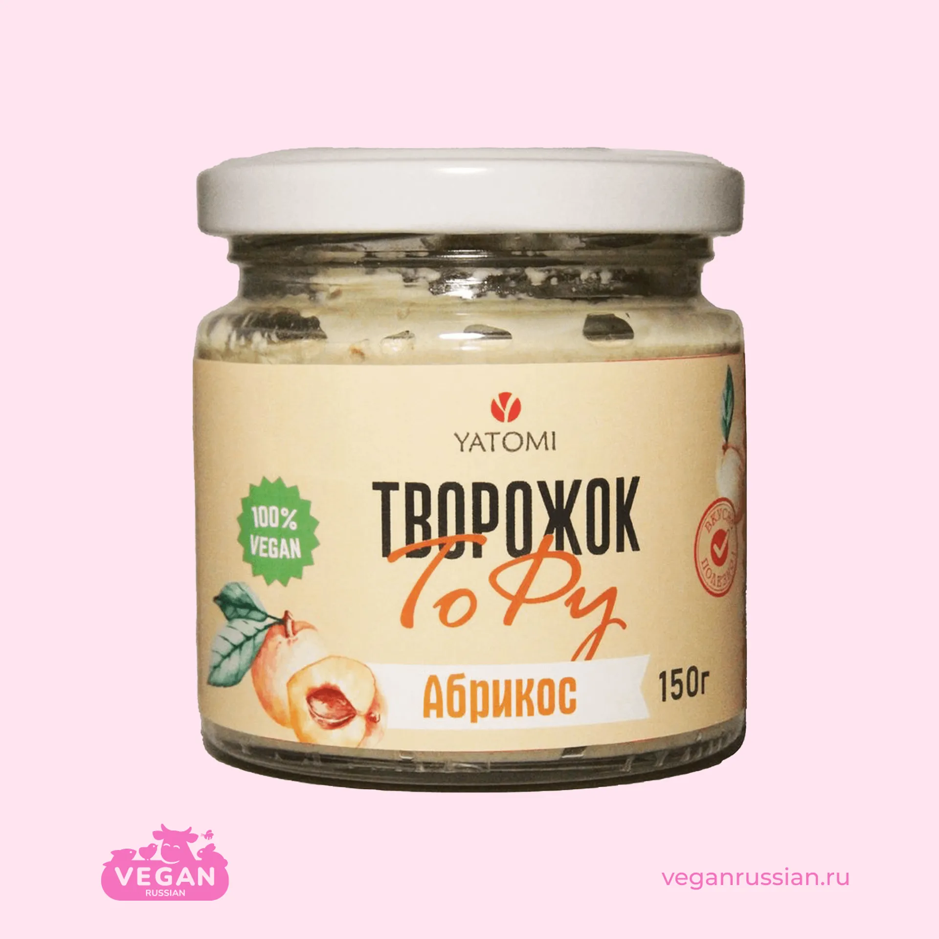 Творожок-тофу абрикос Yatomi 150 г