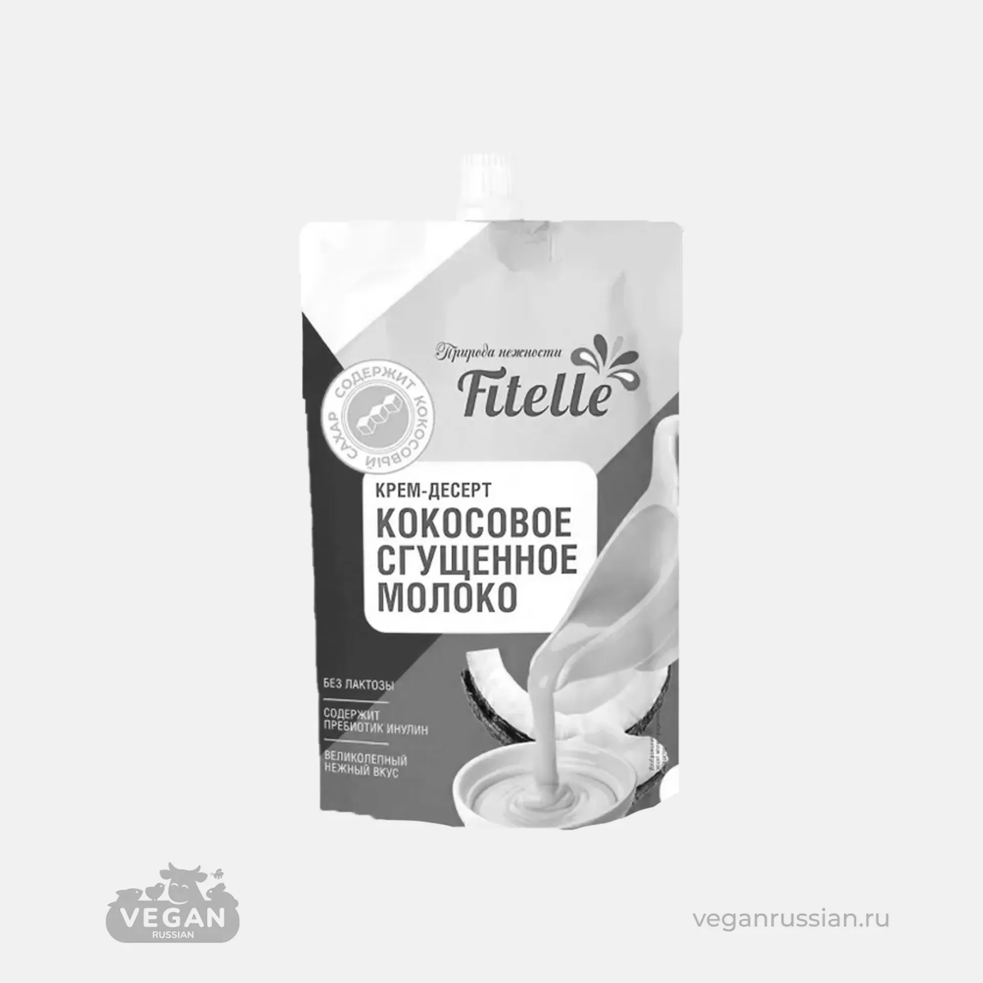Архив: Сгущённое молоко кокосовое Fitelle 100 г