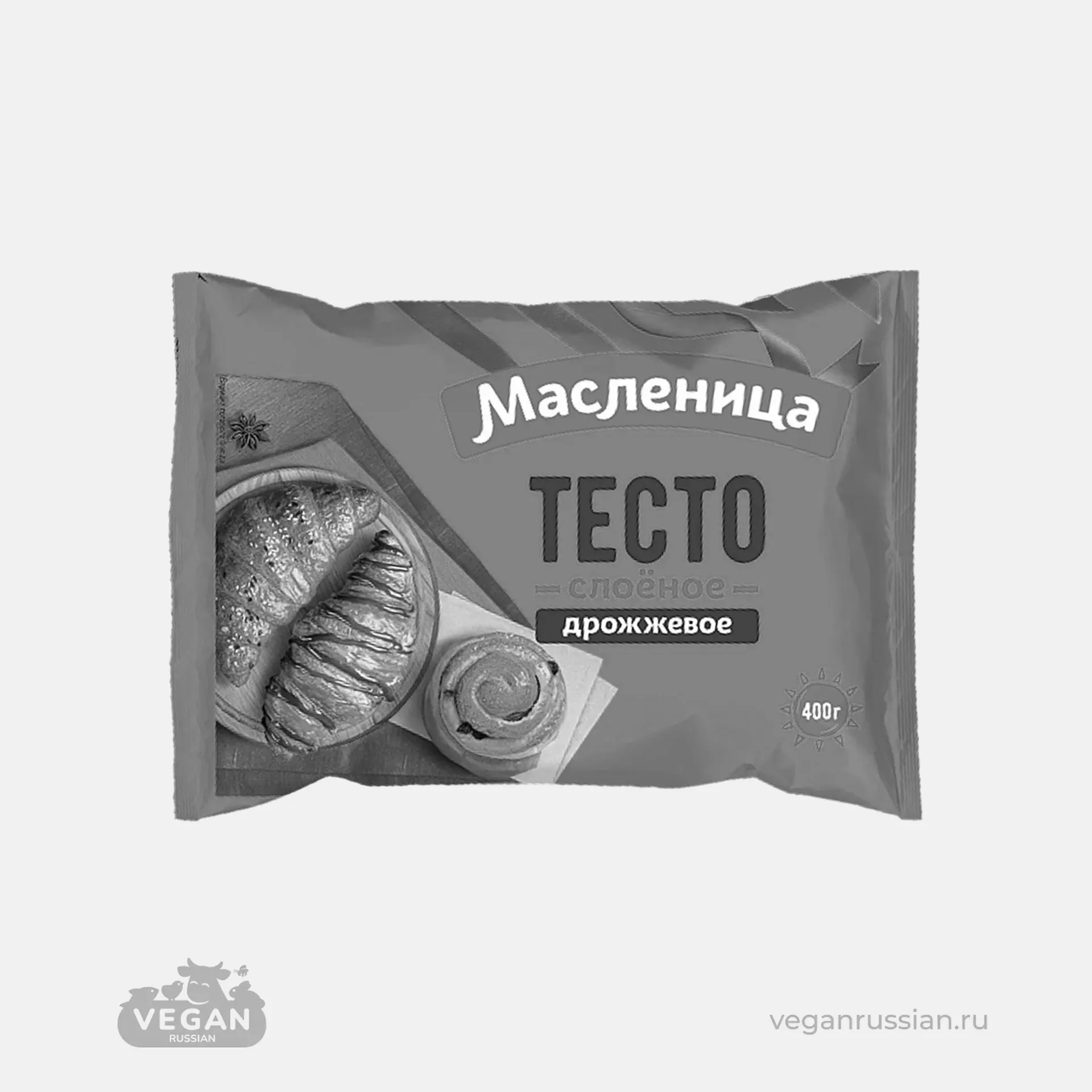 Архив: Тесто слоёное дрожжевое Масленица 400 г