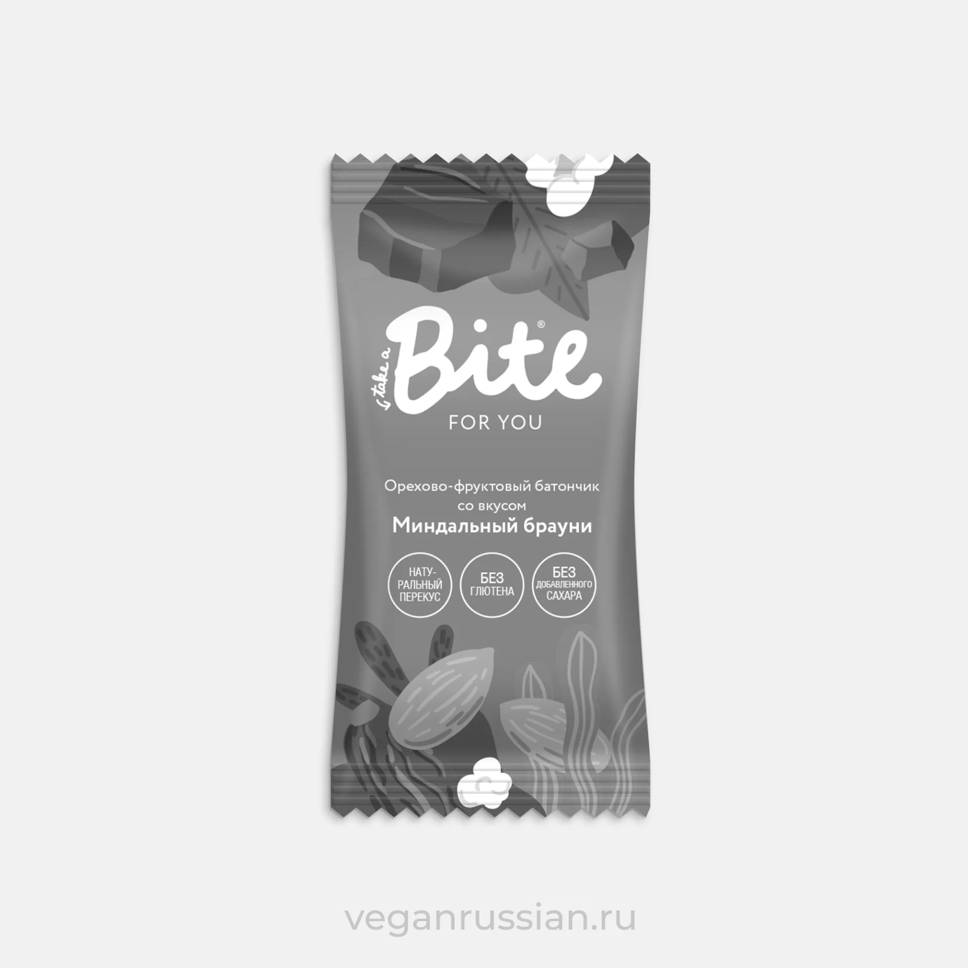 Архив: Батончик Миндальный брауни Bite 35 г