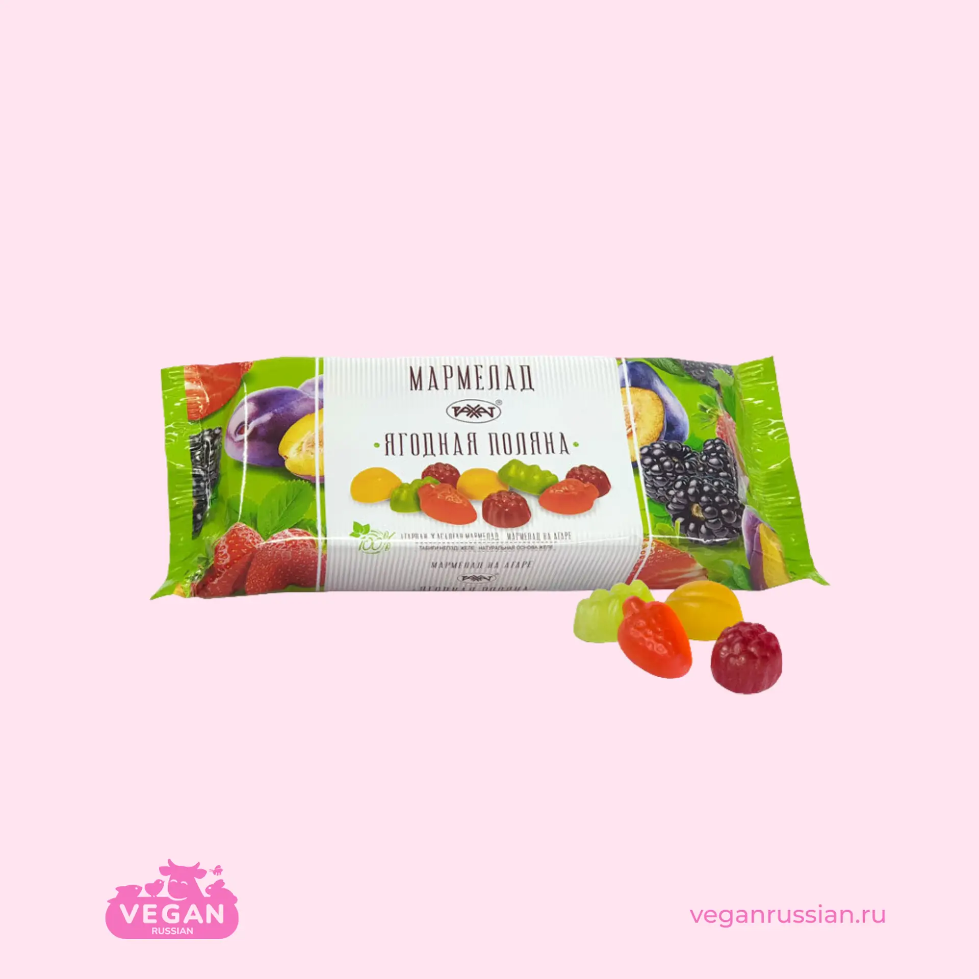 Мармелад Ягодная поляна Рахат 250 г
