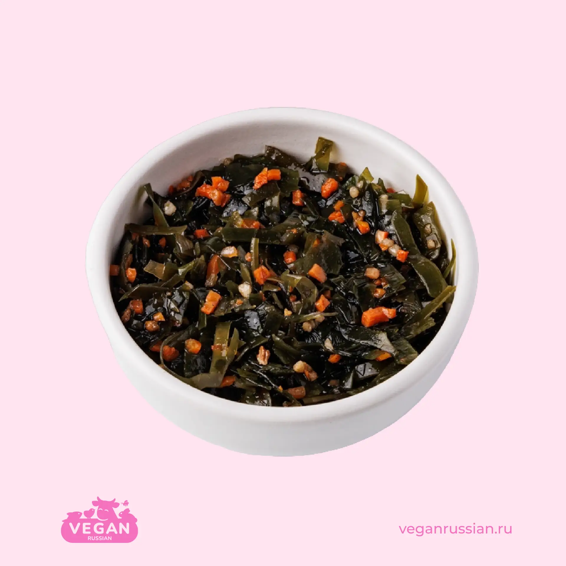 Салат из морской капусты с соевым соусом ВкусВилл 200 г