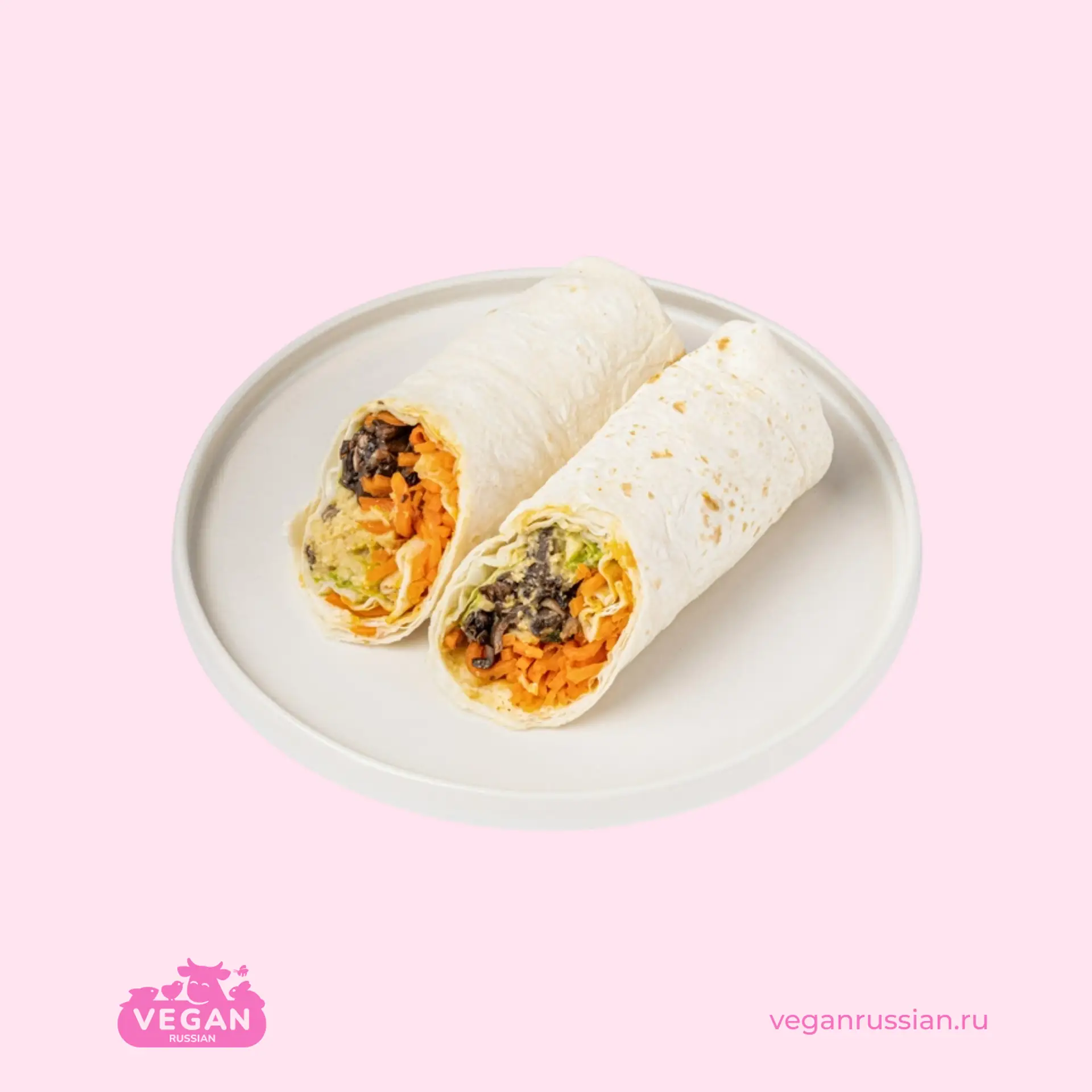 Сэндвич ролл с хумусом Вегетарианский ВкусВилл 170 г