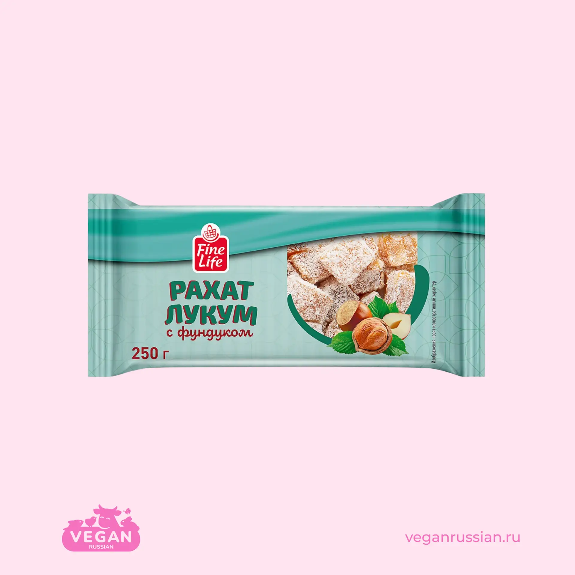 Рахат лукум с фундуком Fine Life 250 г