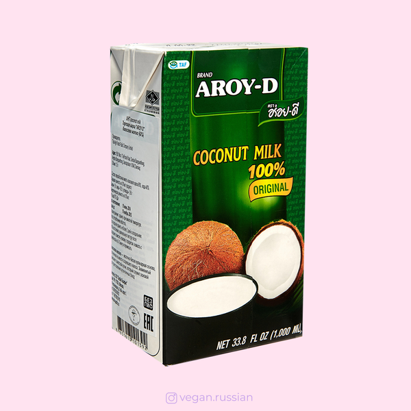 Кокосовое молоко 17-19% Aroy-D 250 мл
