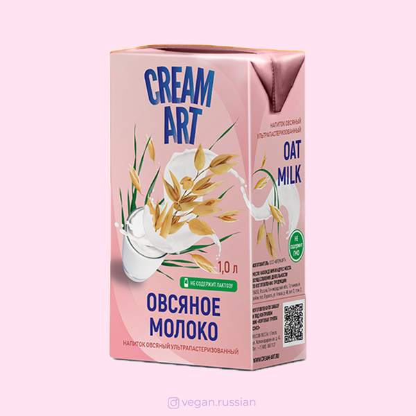Овсяное молоко Creamart 1 л