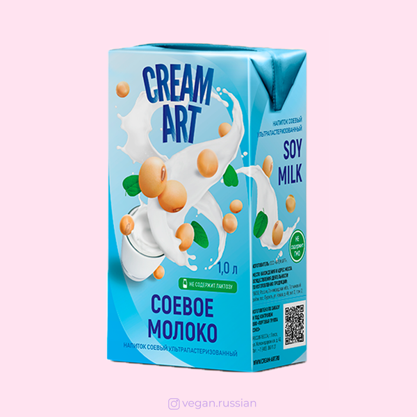 Соевое молоко Creamart 1 л