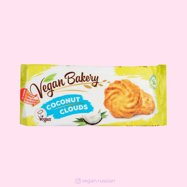 Печенье песочное с кокосовой стружкой Vegan Bakery 200 г