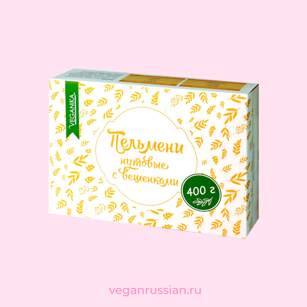 Пельмени нутовые с вешенками Veganika 400 г