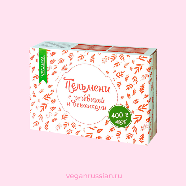 Пельмени чечевичные с вешенками Veganika 400 г