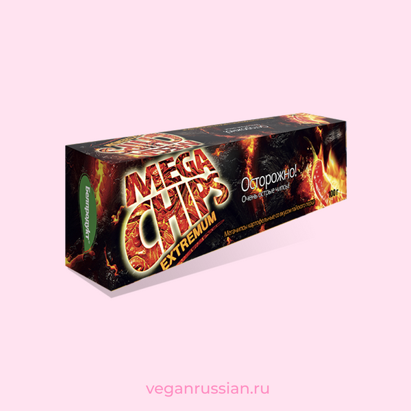 Чипсы-пластины тайский перец Mega Chips 200 г