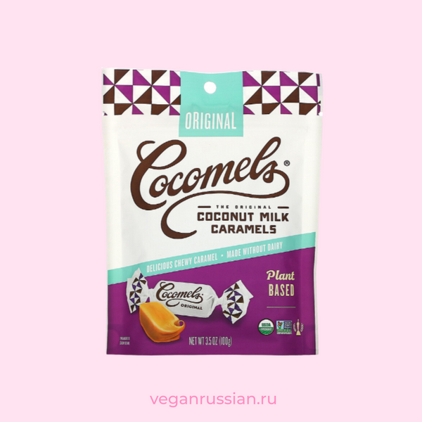 Органическая карамель с кокосовым молоком Cocomels 100 г