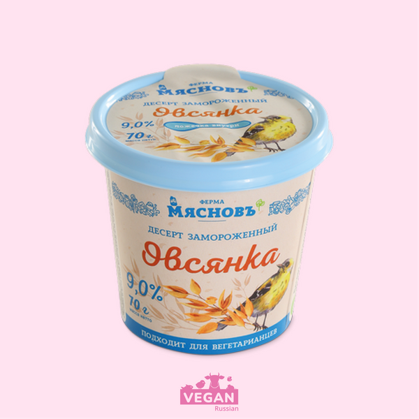 Мороженое Овсянка 9% МясновЪ 70 г