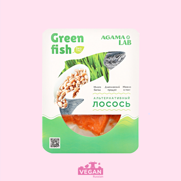 Лосось альтернативный в кисло-сладком соусе Green Fish Agama 300 г