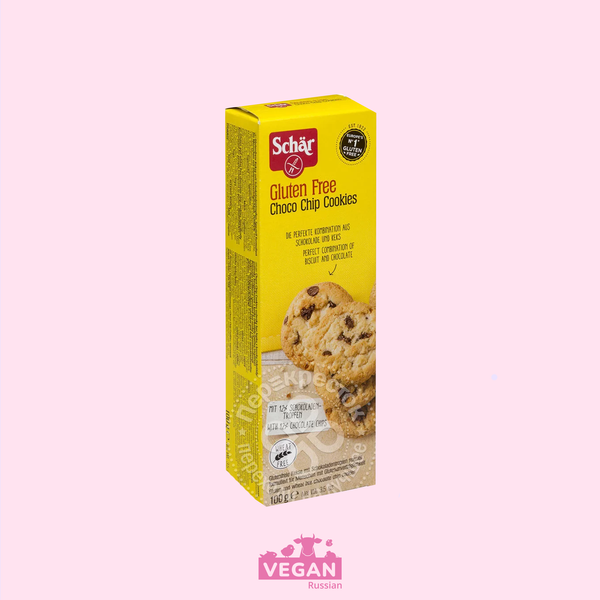 Печенье Choco Chip cookie без глютена Dr. Schar 100 г