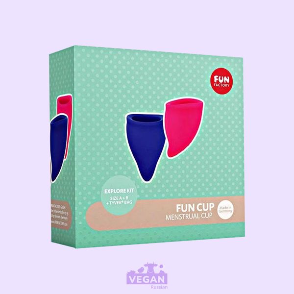 Менструальная чаша Explore Kit размер A + B FunCup