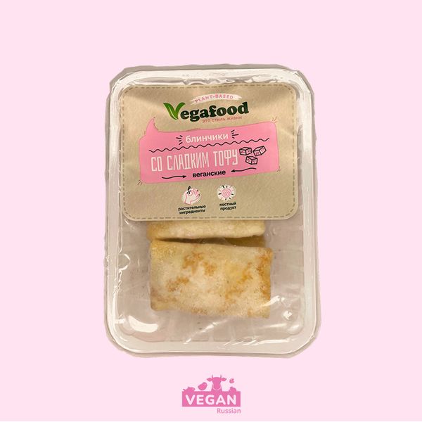 Блинчики со сладким тофу Vegafood 450 г