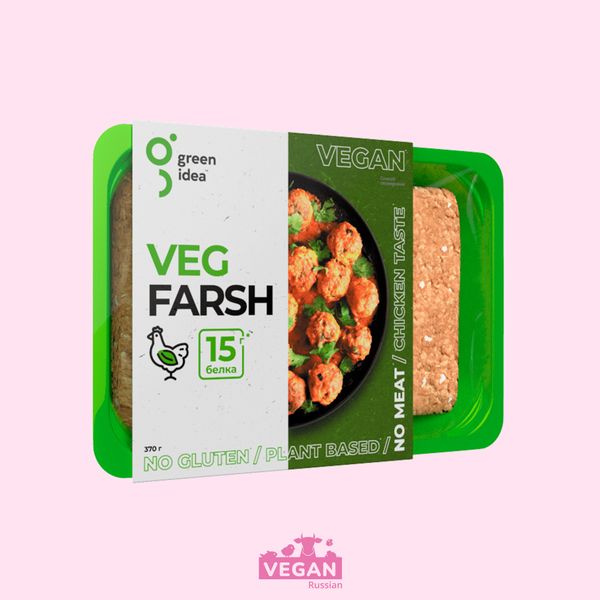 Veg Farsh со вкусом цыпленка Green Idea 370 г