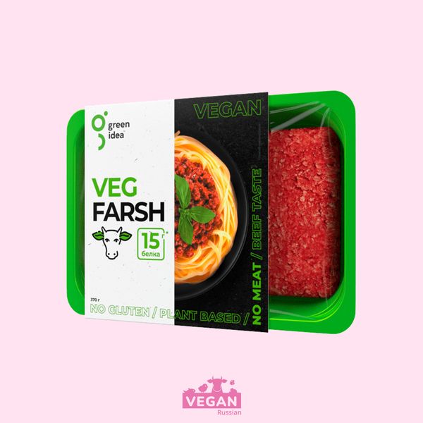 Фарш Veg Farsh со вкусом говядины Green Idea 370 г