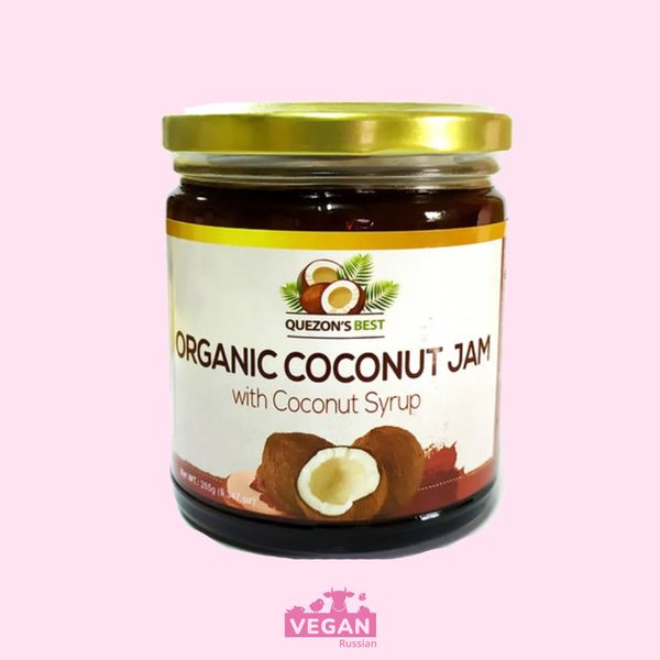 Органический кокосовый джем Quezon`s Best 265 г