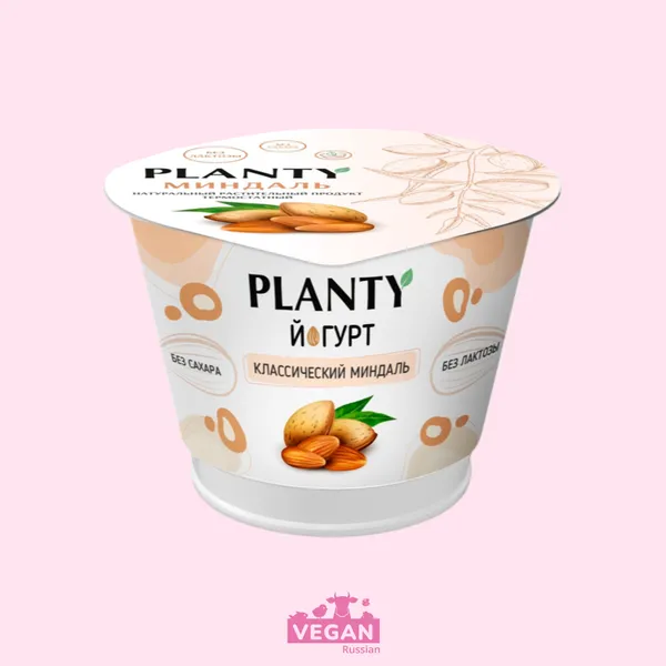 Йогурт миндальный Planty 125 г