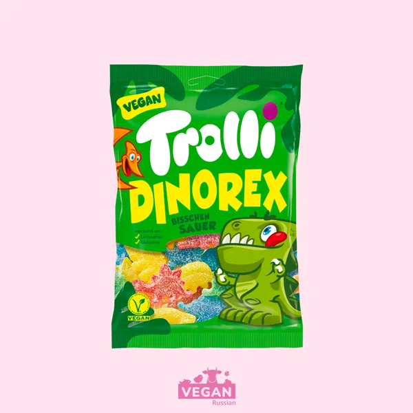 Мармелад Dinorex Trolli 100-200 г